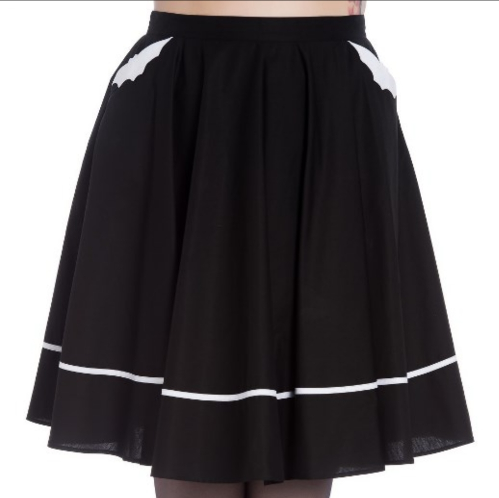 Hell Bunny Bat Skirt